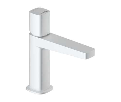 Смеситель для раковины WasserKraft Saale 9503 белый Soft-touch