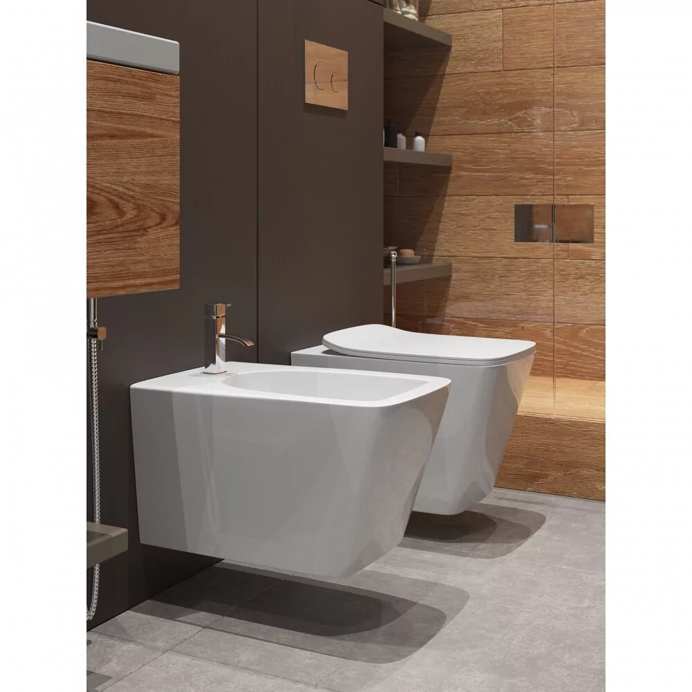 Биде Timo Soli TK-304 подвесное, белый