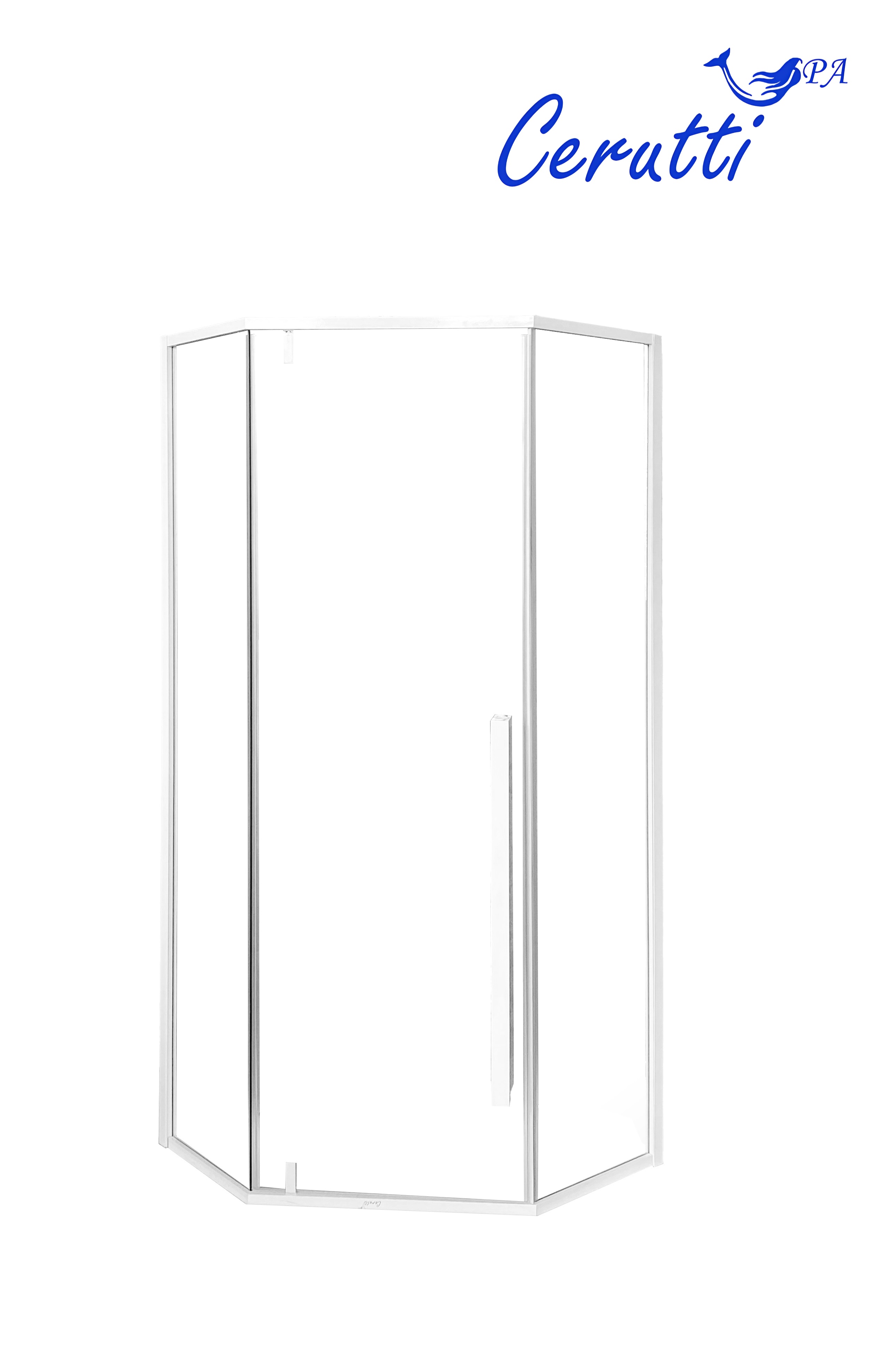 Душевой уголок Cerutti Spa C3AW без поддона (90x90x195)