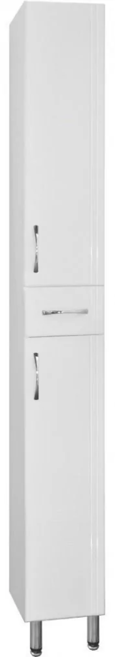 Пенал Style Line Стандарт 24 R напольный, белый