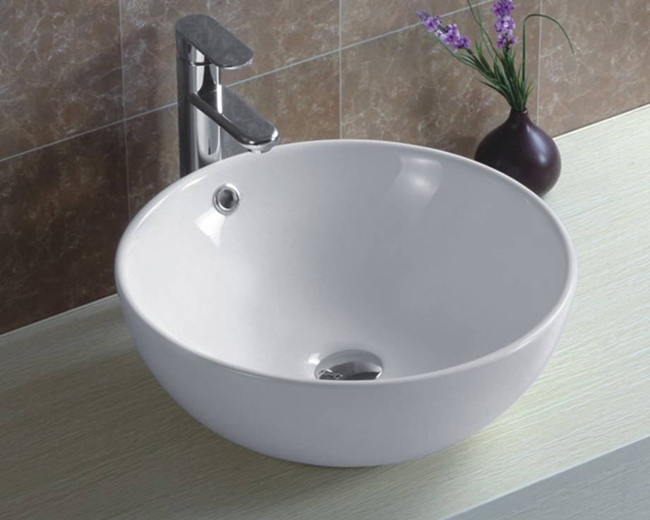 Раковина накладная Esbano TOPAZ(White) 420x420x1175