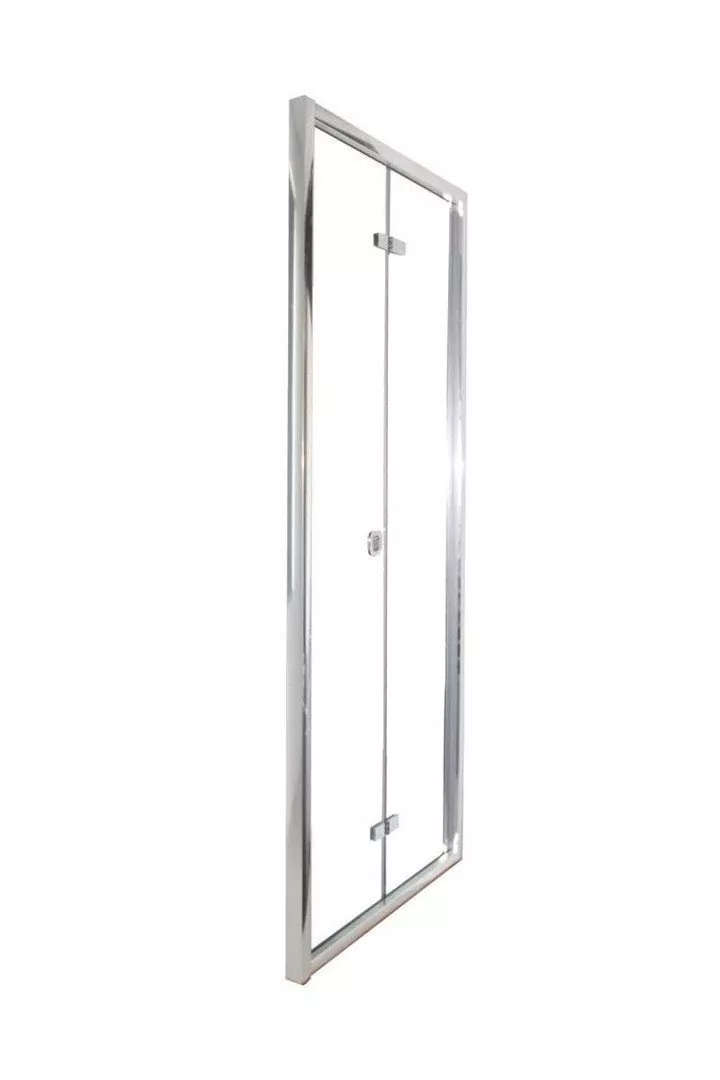 Душевая дверь Ceruttispa BELLA D101T в нишу, складная, прозрачное стекло, хром