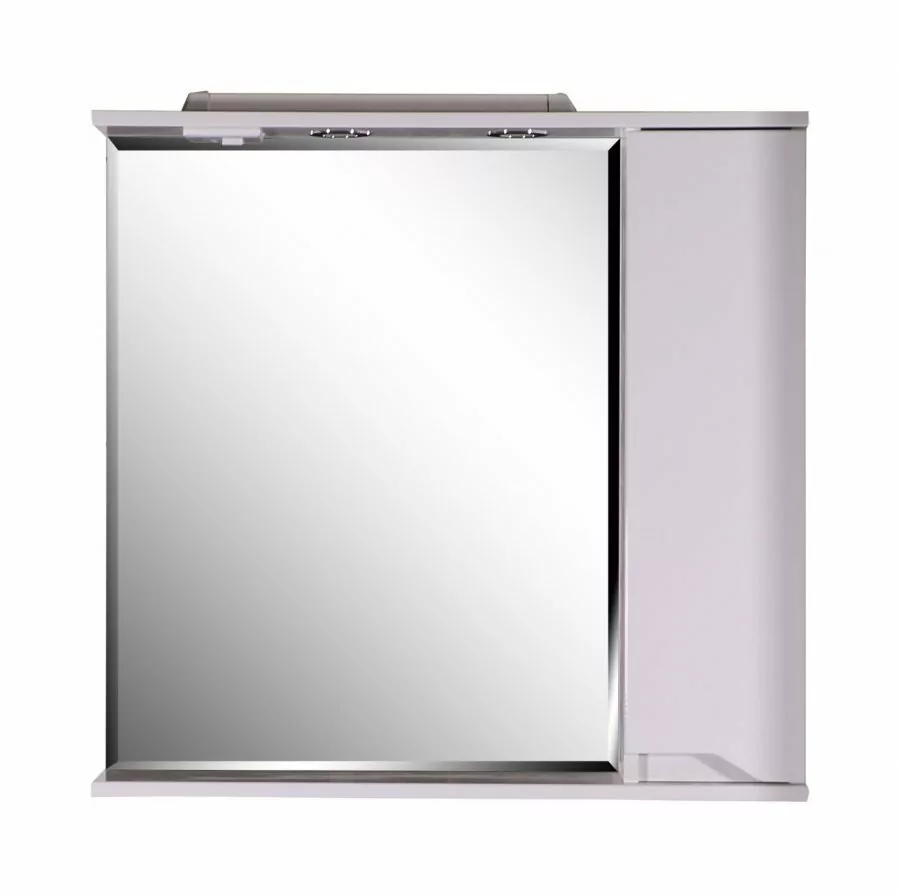 Мебель для ванной Асб-мебель Бари 80-2.2 комплект, напольный, белый