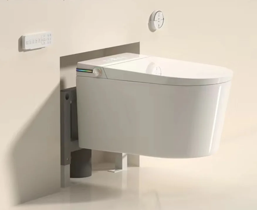 Унитаз SantiLine SL-5037 электронный с биде, подвесной, белый