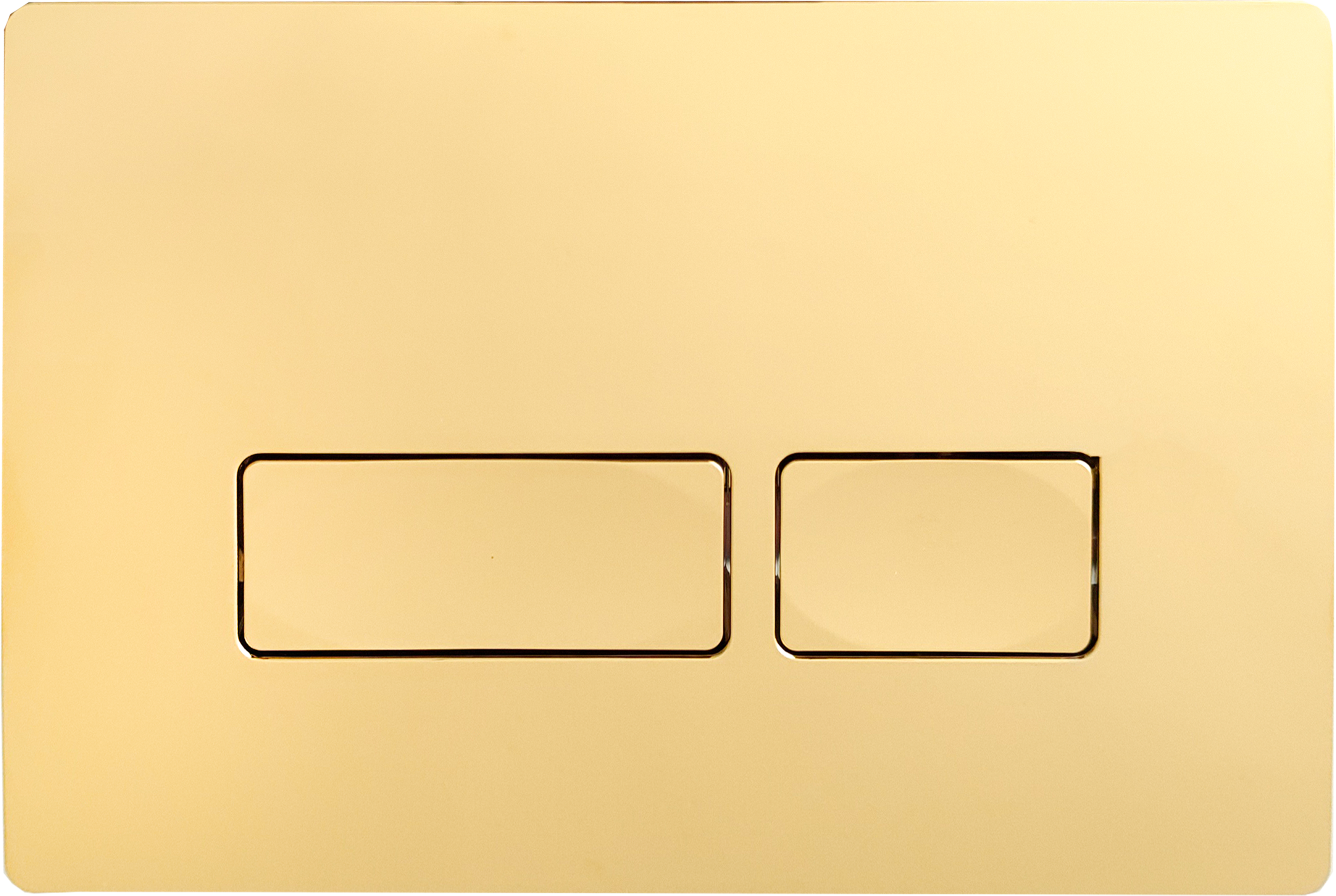 Кнопка смыва Cerutti Spa CR02CG (шампань золотой, глянцевая)