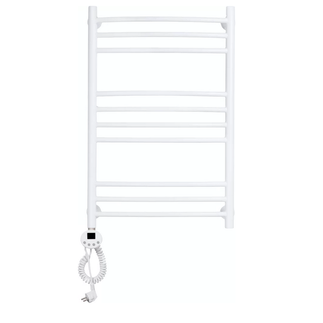 Полотенцесушитель электрический Domoterm Калипсо П10 500x800 L левый, белый матовый