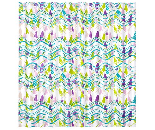 Тканевая шторка WasserKraft Wern SC-25101