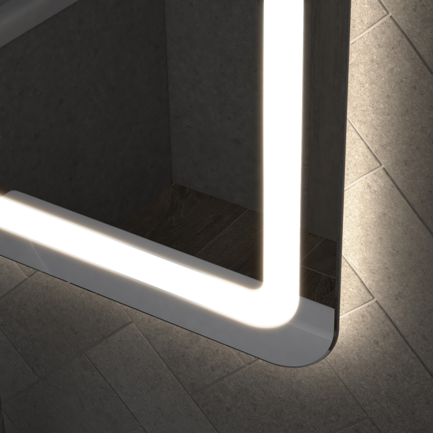 Зеркало Vigo Jess Classic 1000 свет, сенсор