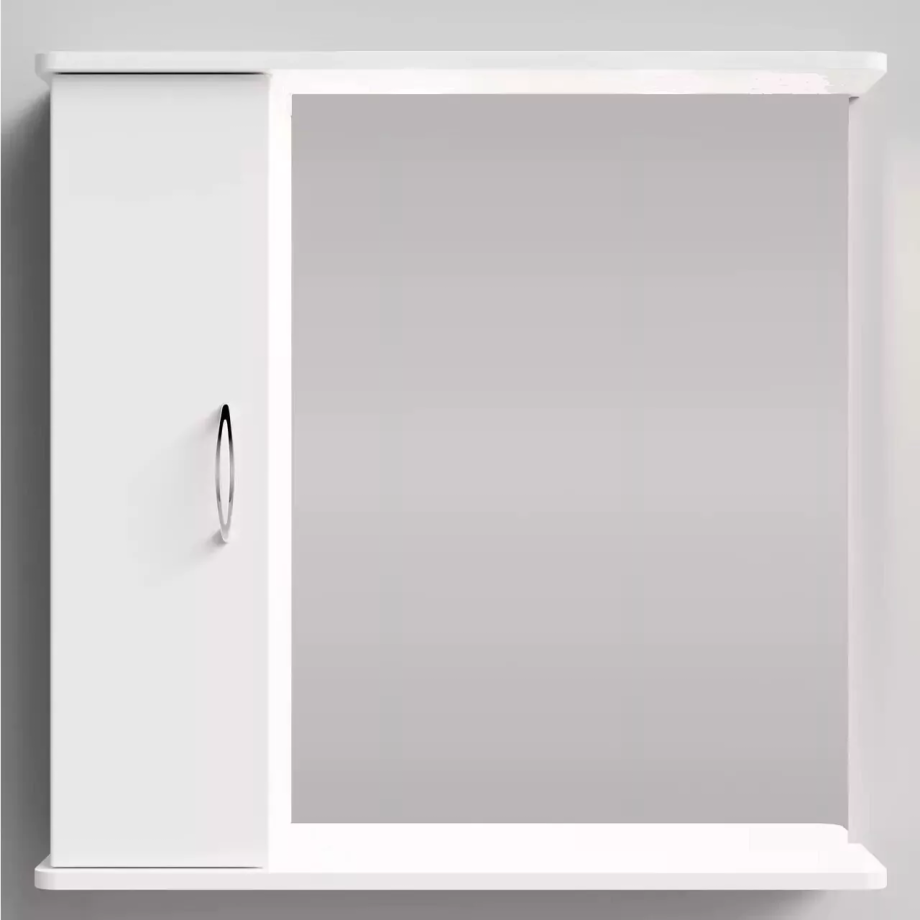 Зеркало-шкаф Vod-ok Тунис 75 L белый