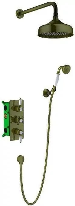 Душевой комплект Timo Nelson SX-1391/02SM темная бронза