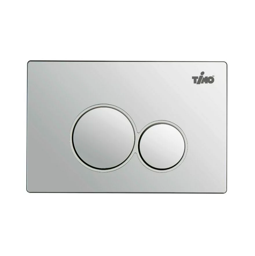 Кнопка смыва TIMO KULO FP-001 механическая, хром