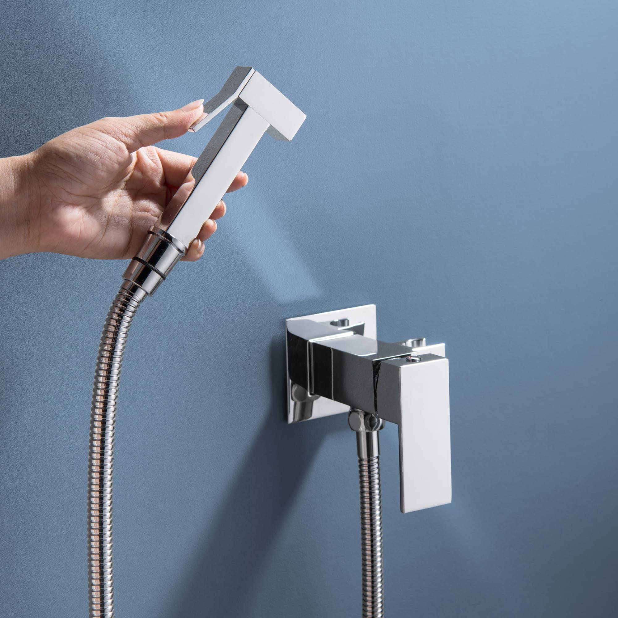 Смеситель с гигиеническим душем BochMann RESIA CK-P11 хром