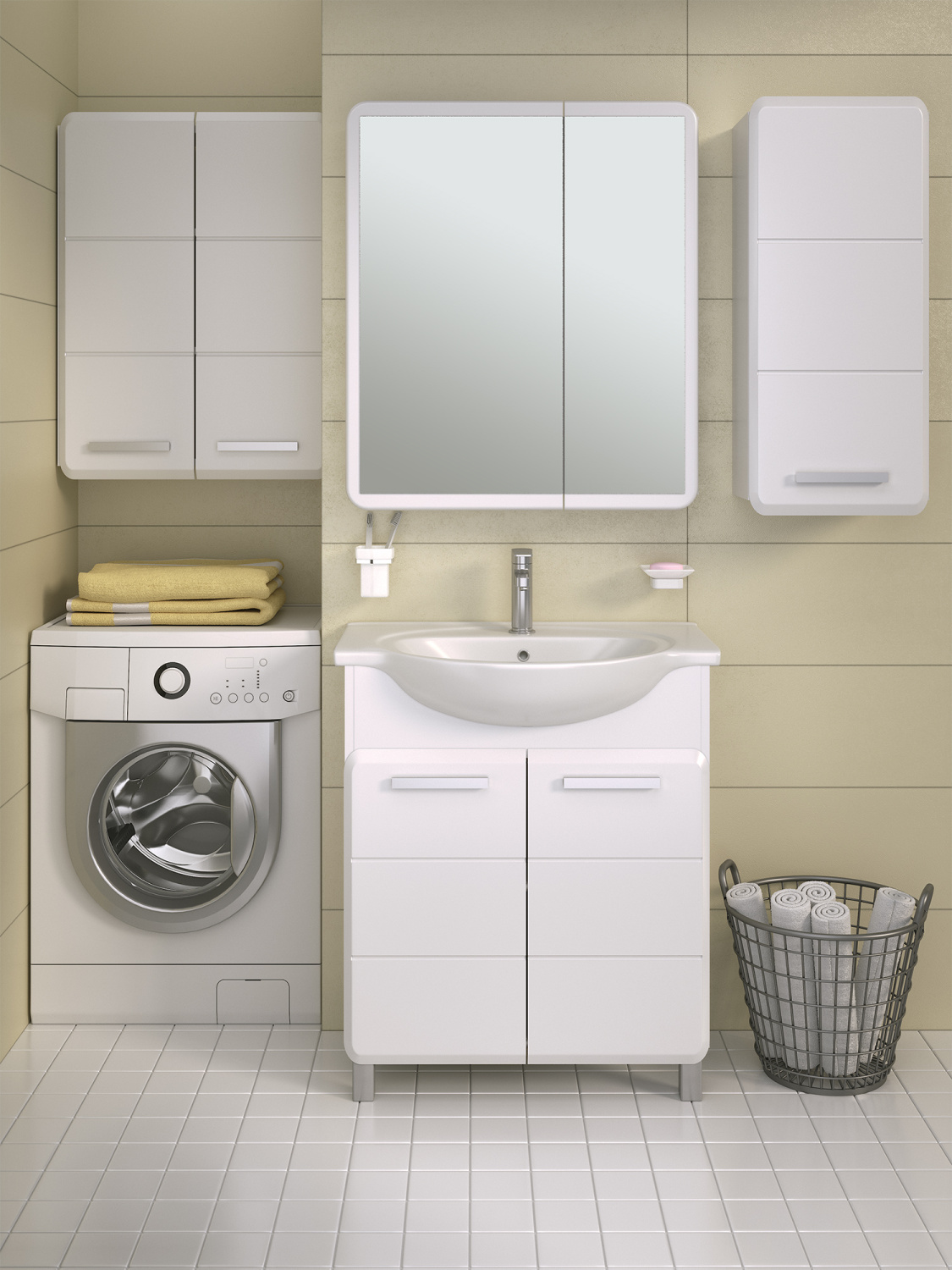 Шкаф навесной Руно Runo Эрика 35 R