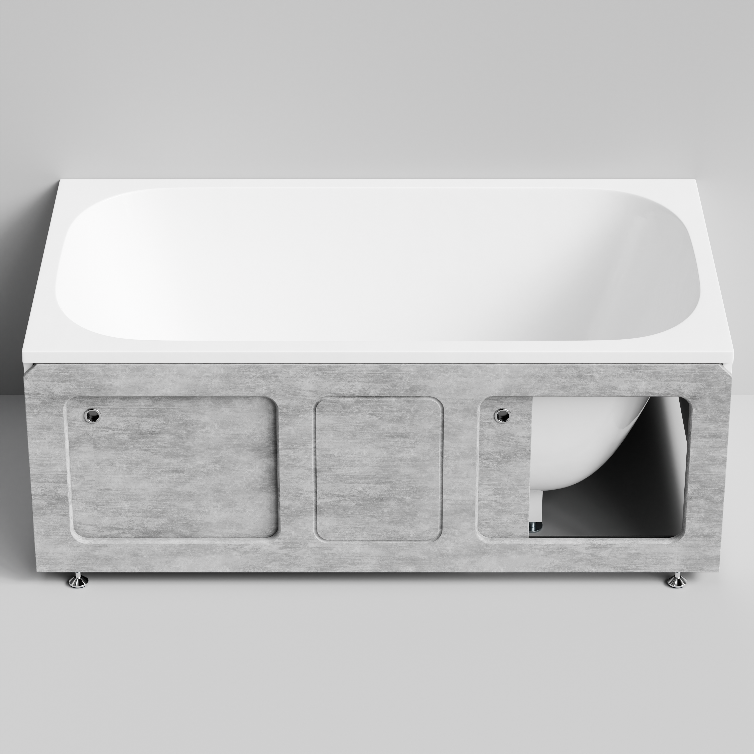 Экран под ванну Vod-ok Хит 150 раздвижной Горный камень