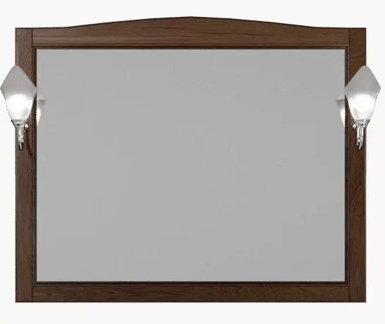 Зеркало ValenHouse Эллина 120 свет, кальяри, хром