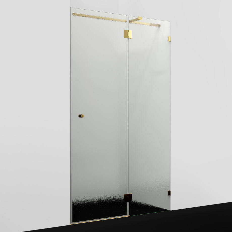 Душевая дверь WasserKRAFT Ems 76H05R-TXG текстурное стекло, правая ориентация