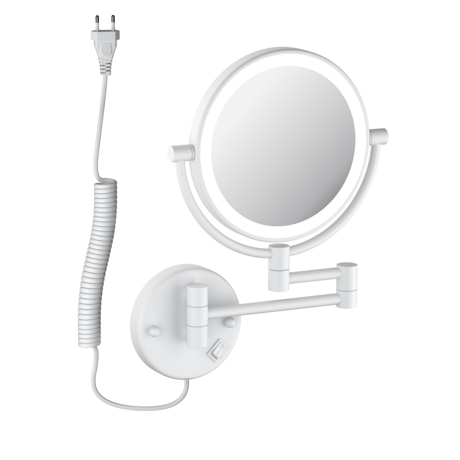 Зеркало с подсветкой Timo Saona 13376/16 белый матовый