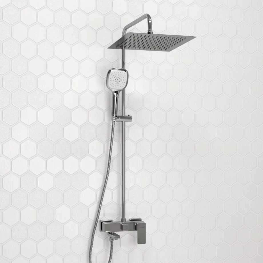 Душевая стойка WasserKraft A177.118.065.010.CH хром