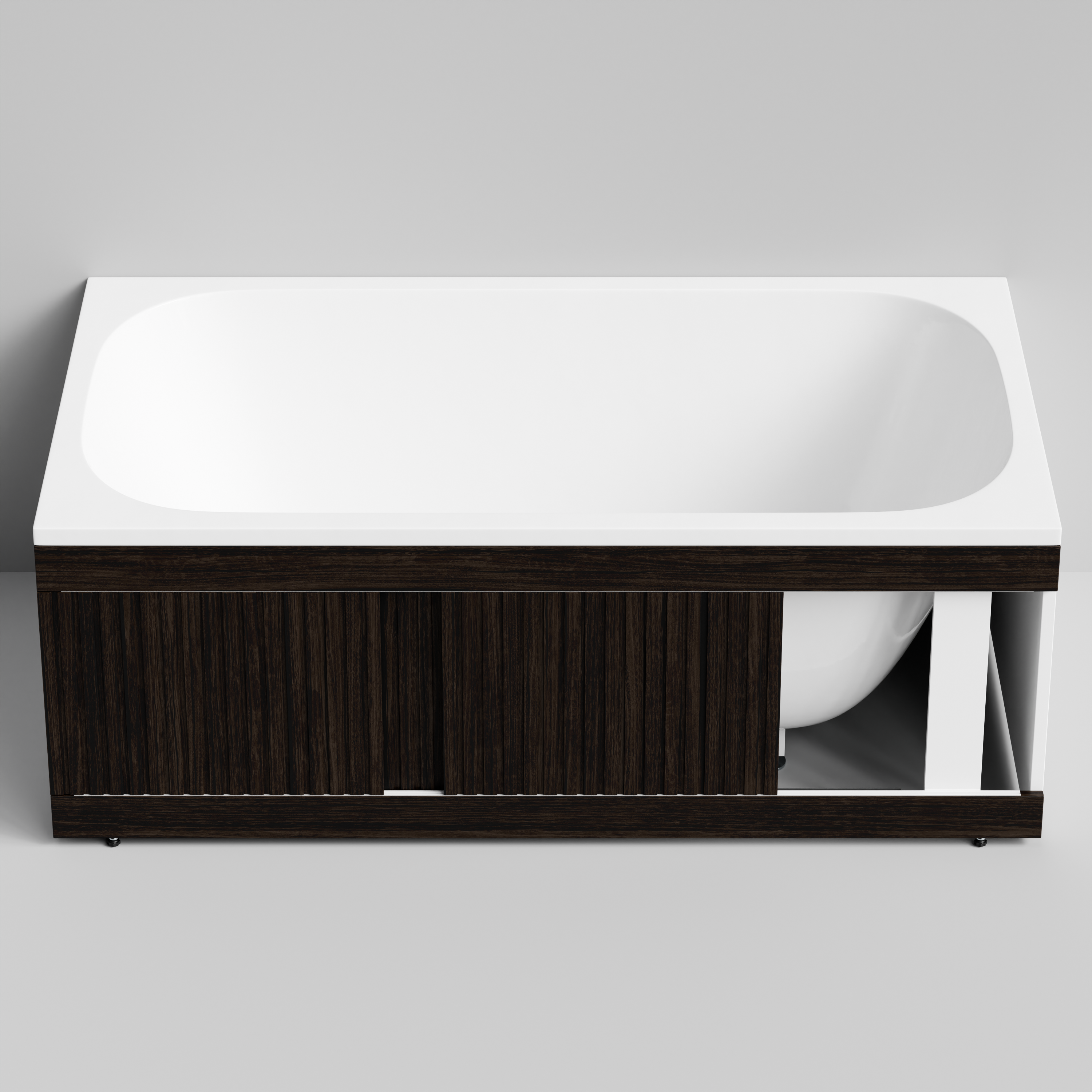 Экран под ванну Vod-ok Тач 150 раздвижной венге + 15 цветов