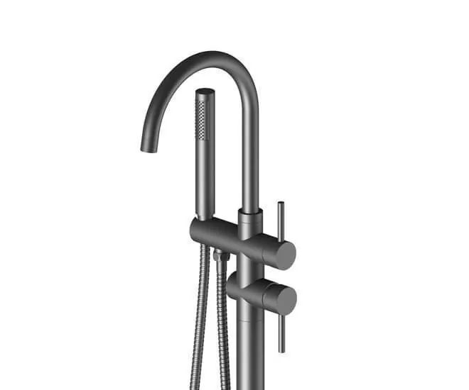 Смеситель для ванны Timo Saona 2300/03Y-CR матовый черный