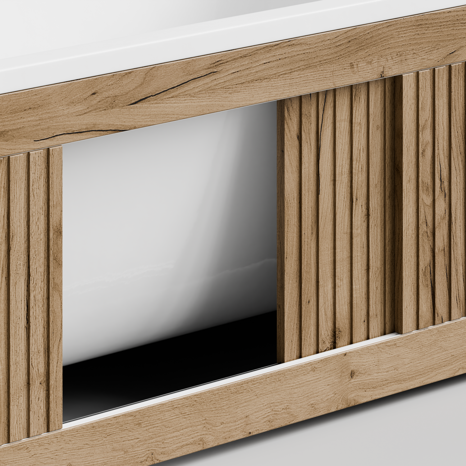 Экран под ванну Vod-ok Тач 170 раздвижной Дуб Тортуга