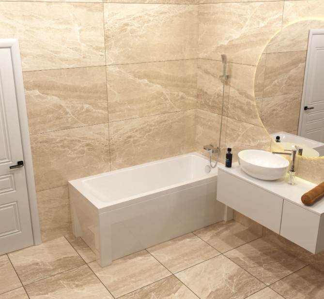 Ванна акриловая Timo Ritta 150x60