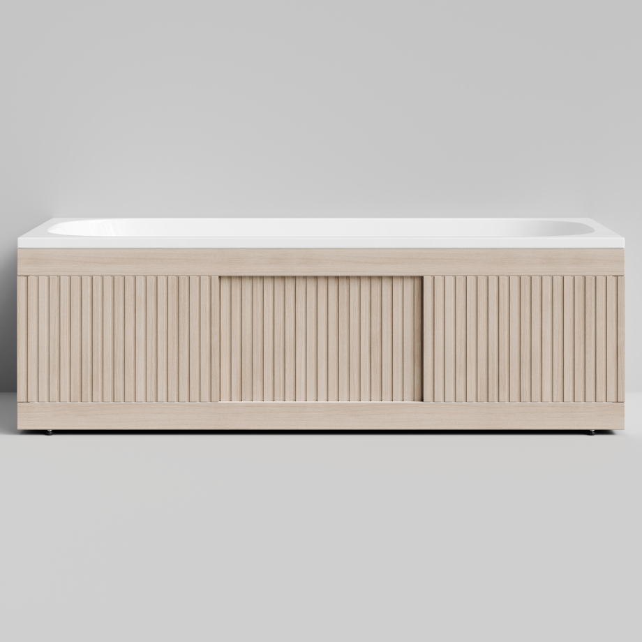 Экран под ванну Vod-ok Тач 170 раздвижной дуб + 15 цветов