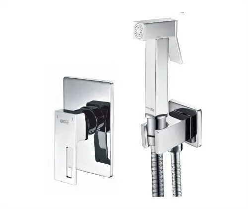 Смеситель с гигиеническим душем WasserKRAFT A15157 шланг 120 см хром