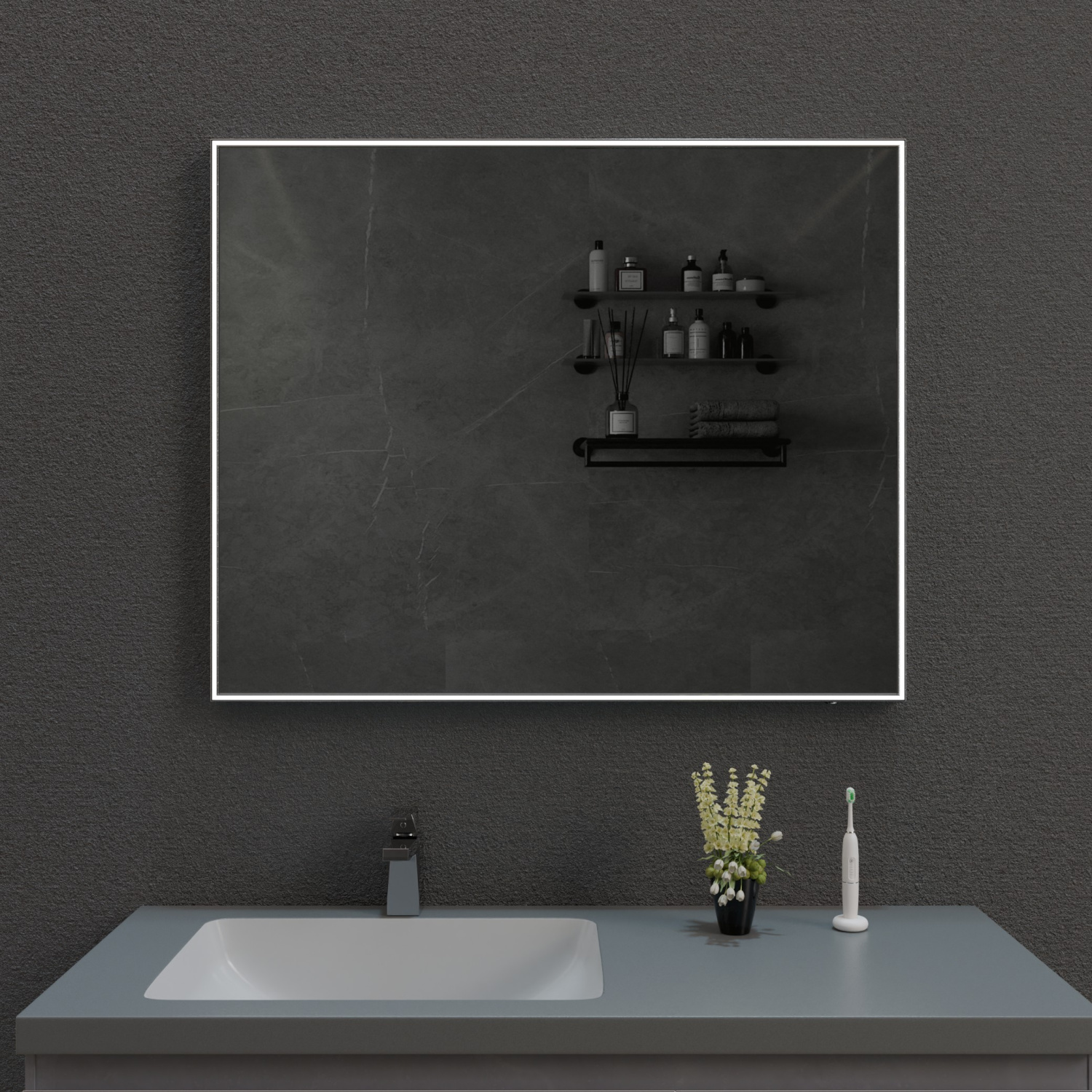 Зеркало Esbano ES-3803 KD 100x80х3
