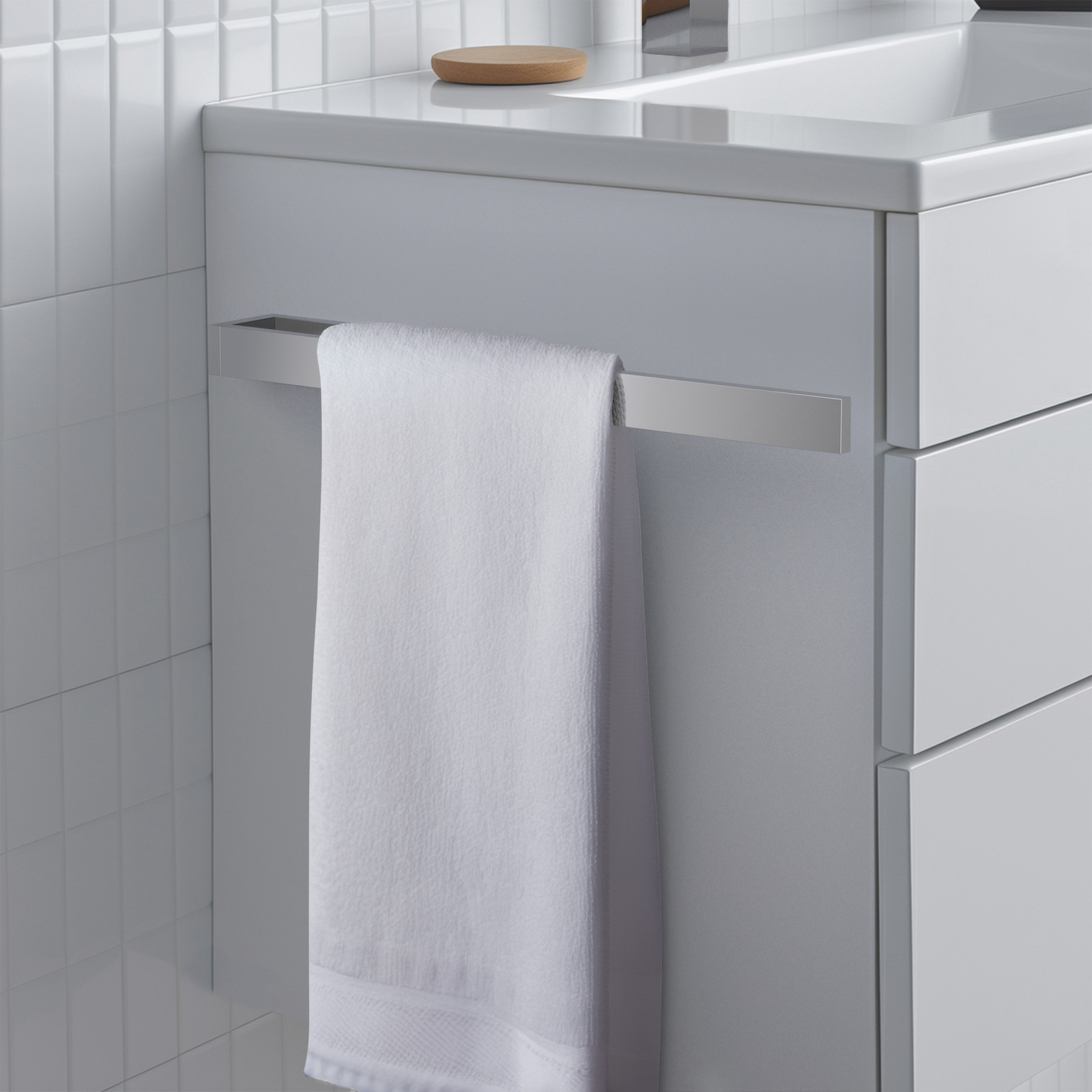 Полотенцедержатель Timo Petruma 15251/13 никель