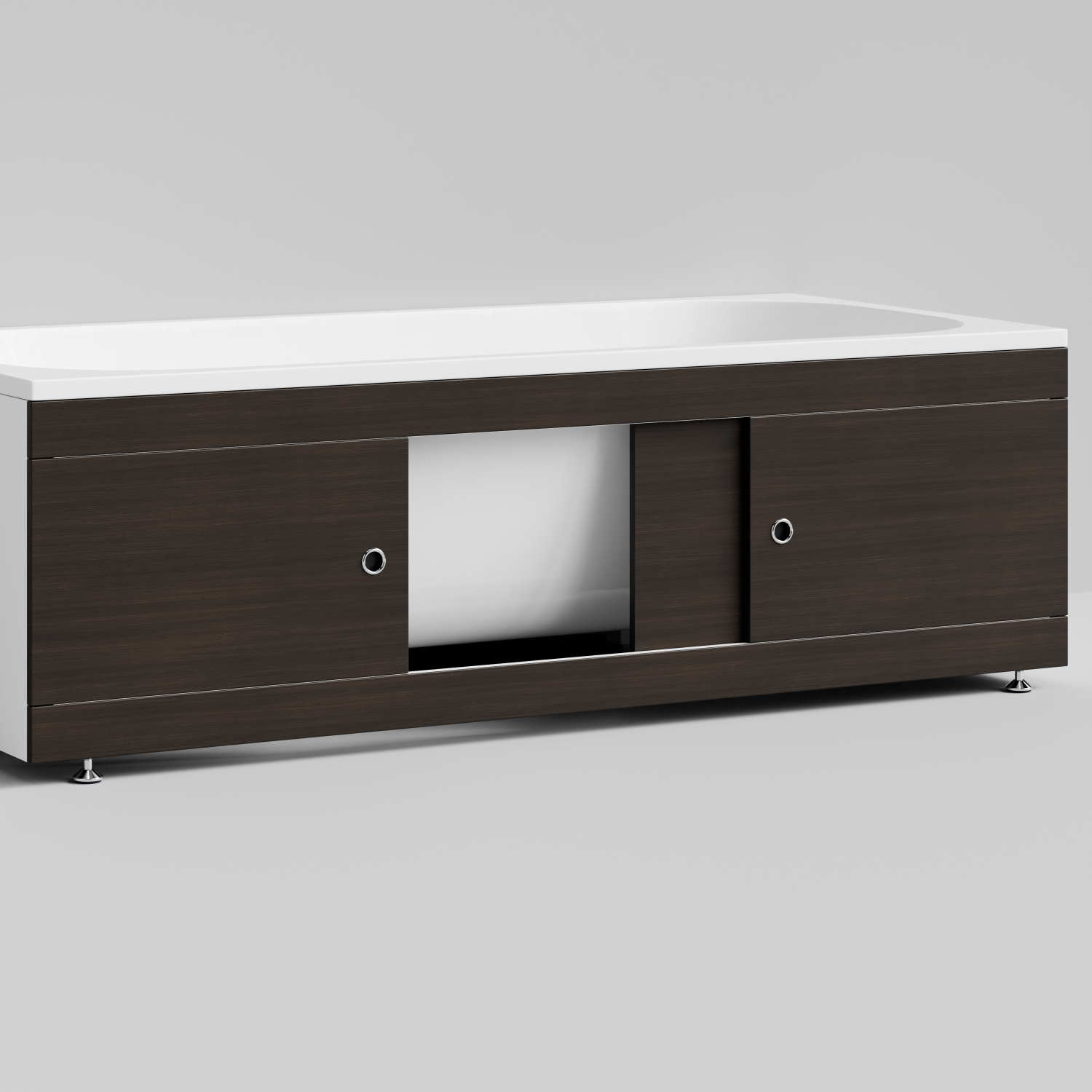 Экран под ванну Vod-ok Купе 180 раздвижной Палисандр