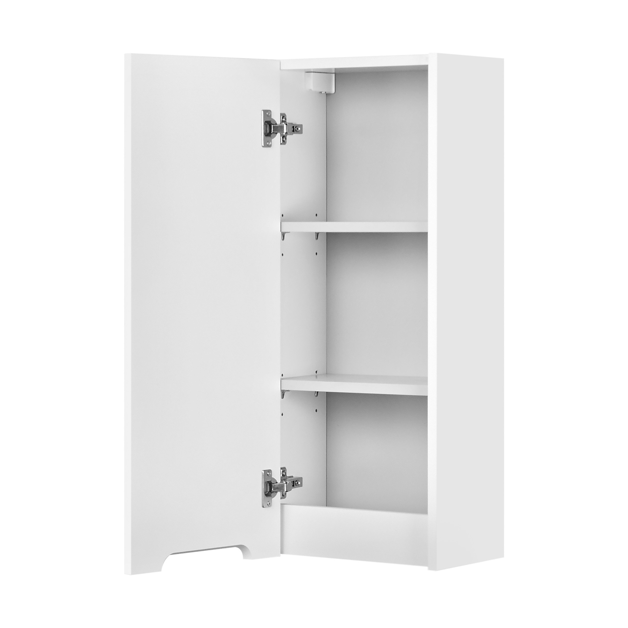 Шкаф навесной Aquaton Оливия 35 L/R, белый