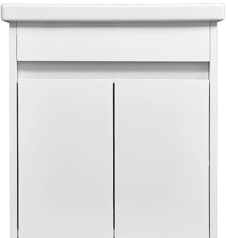 Тумба с раковиной Stella Polar Фаворита 60 подвесная, белая