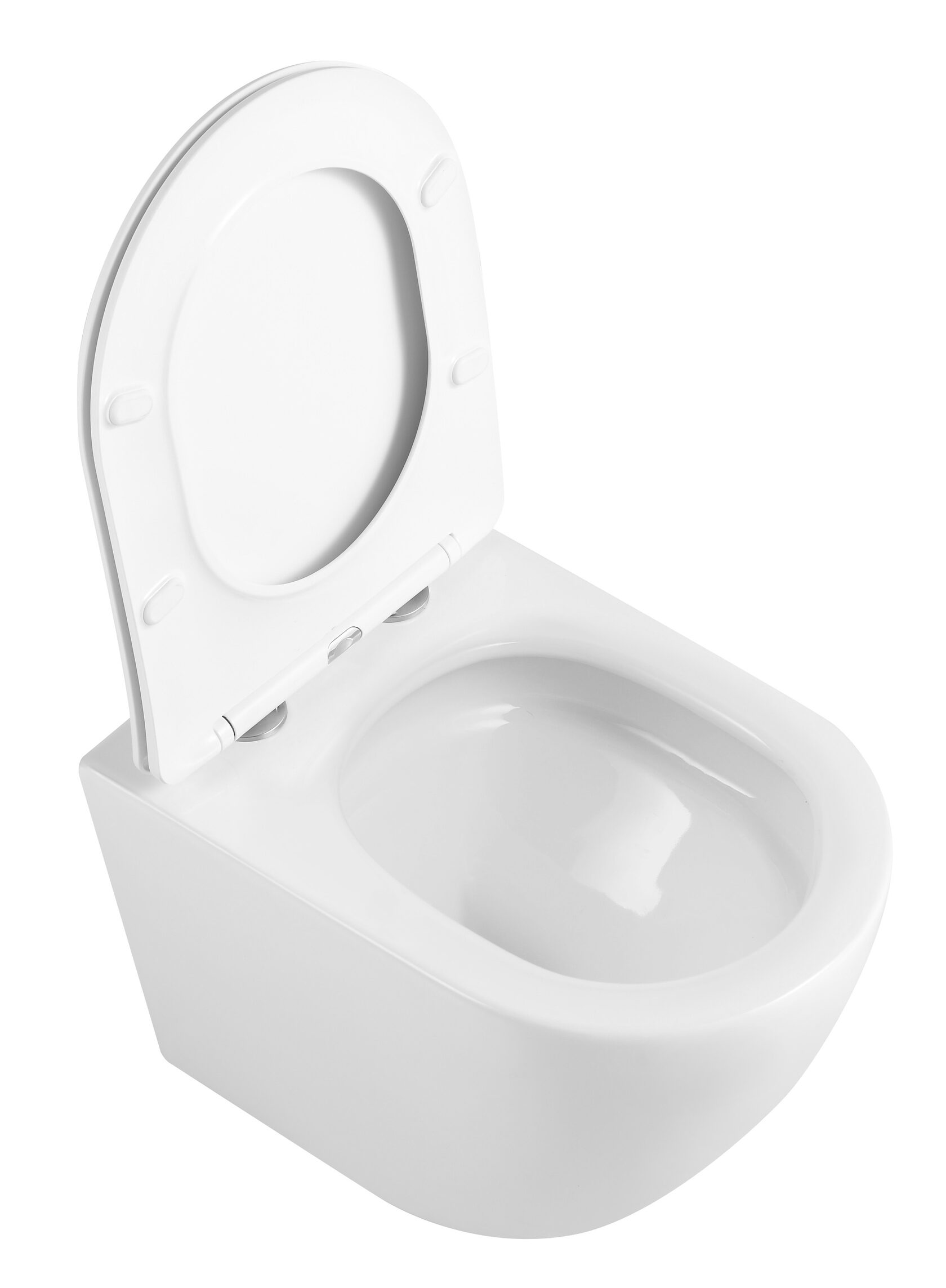 Унитаз SantiLine SL-5025 подвесной, торнадо, микролифт, белый