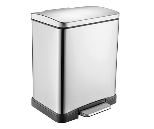 Ведро для мусора WasserKraft K-622 нержавеющая сталь