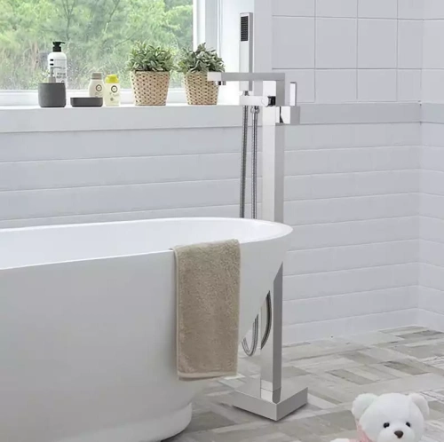 Смеситель для ванны BochMann Albano Brush Nickel BM8924 никель от магазина Vanna-Vanna.ru!