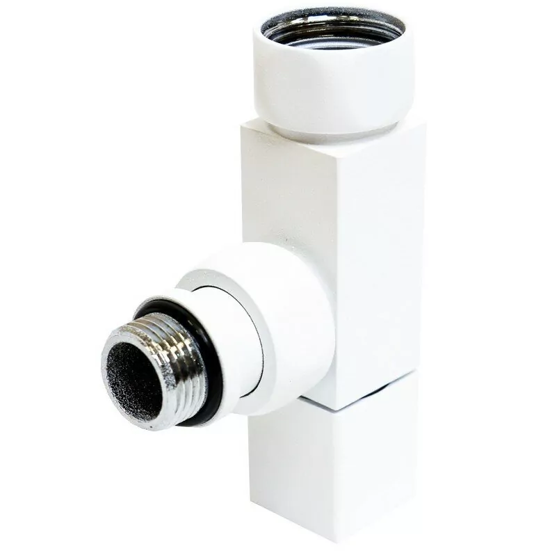 Вентиль угловой Laris 3/4"х1/2" г/ш  белый для п/с Квадратный LX 855SCH0504БМ 2 шт.