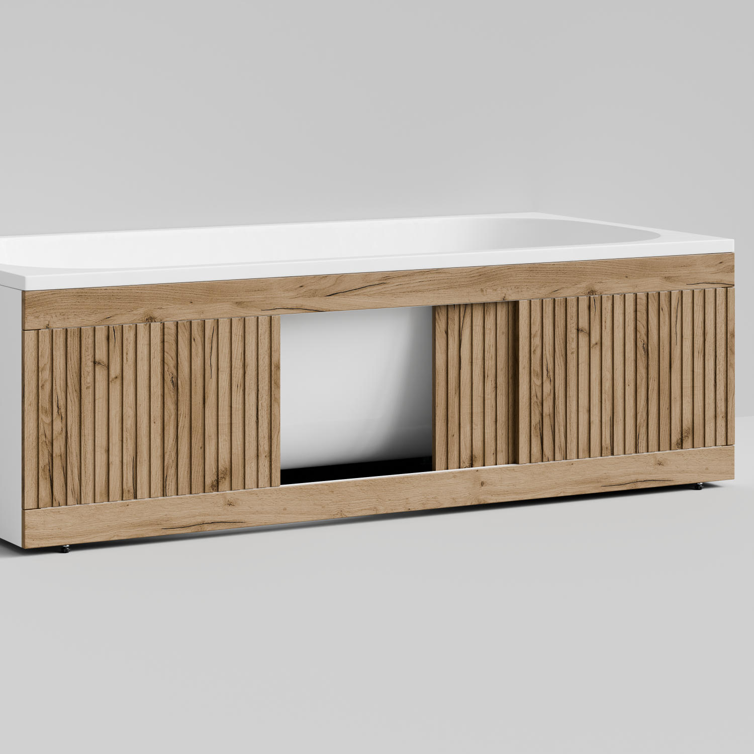 Экран под ванну Vod-ok Тач 170 раздвижной Дуб Тортуга