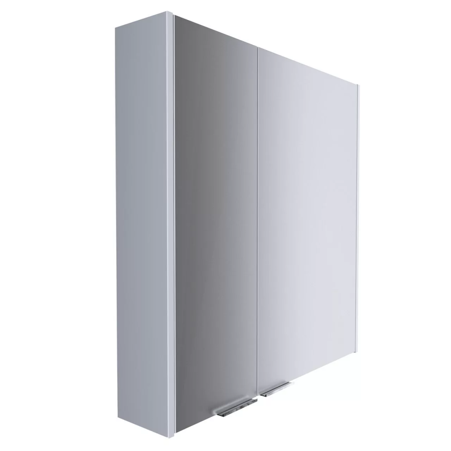 Зеркало-шкаф 1Marka Gaula 80 White, 2 двери, белый