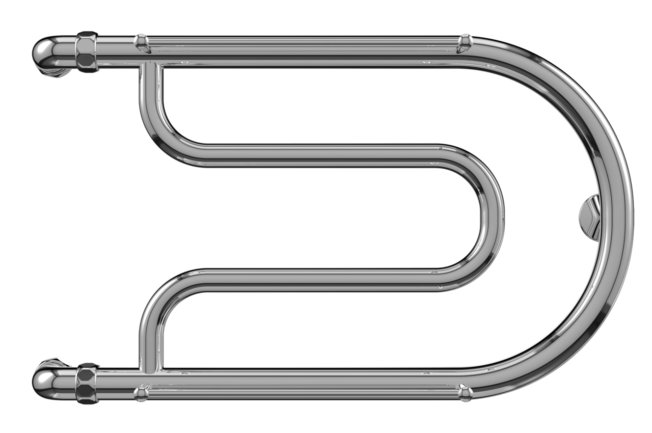 Полотенцесушитель водяной Terminus Фокстрот AISI 32х2 320х600 боковой