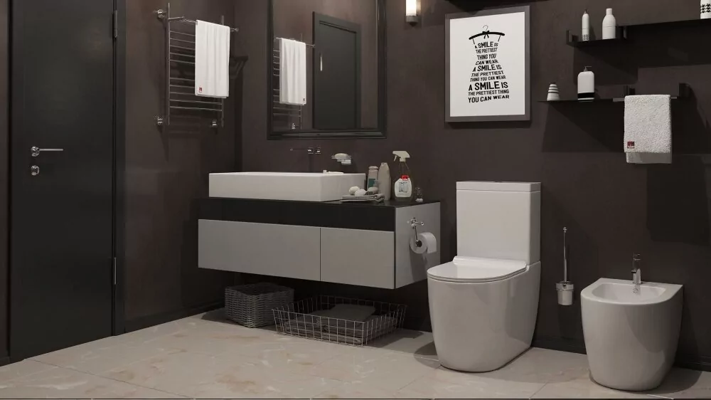 Биде Timo Kulo TK-402 напольное, белый