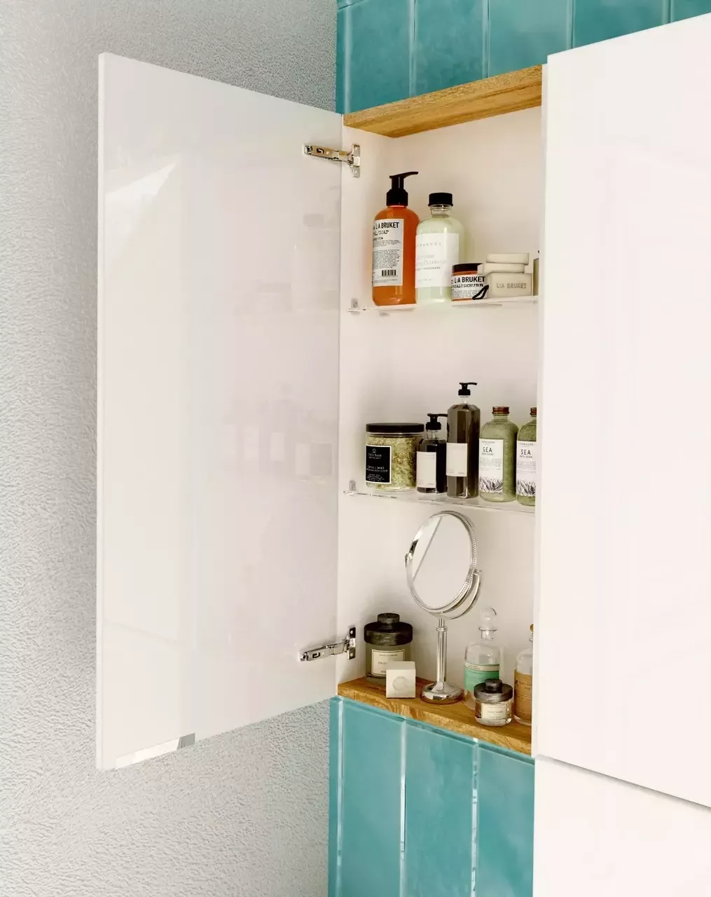 Шкаф навесной 1Marka Gaula 40П White L, 1 дверь, белый