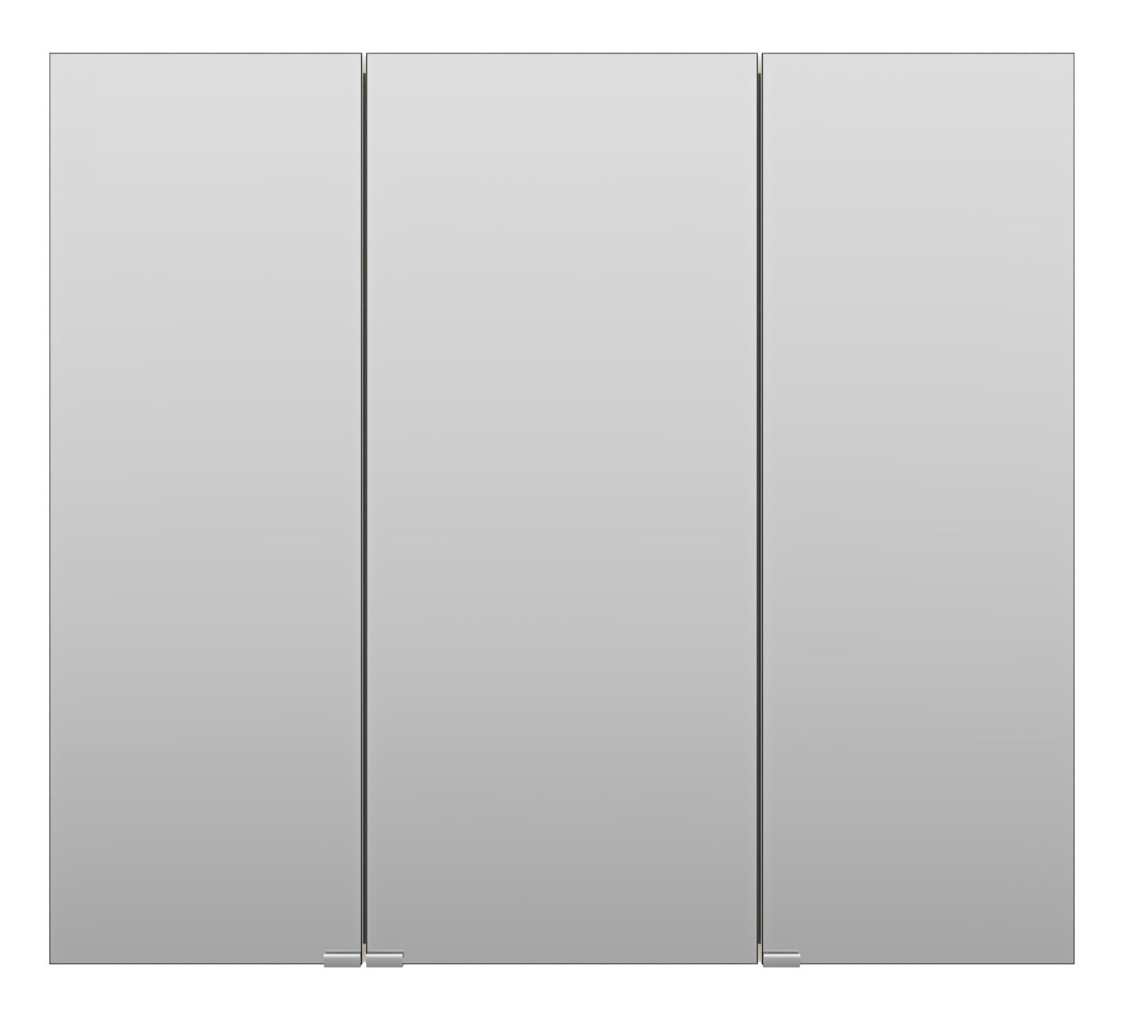 Зеркало-шкаф Misty Аура 90 белый