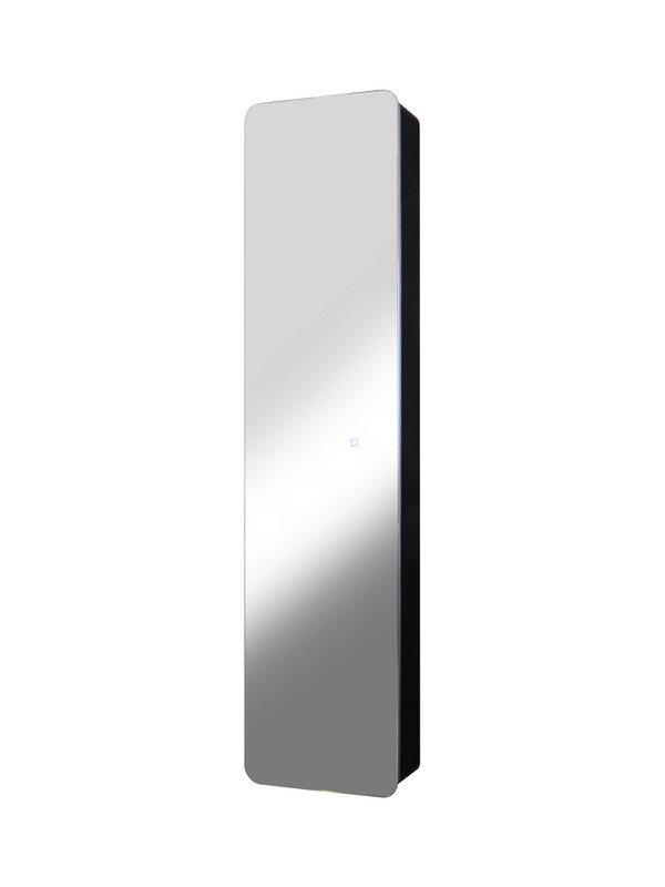 Пенал EQUIL Eltoro подвесной black LED 360х156