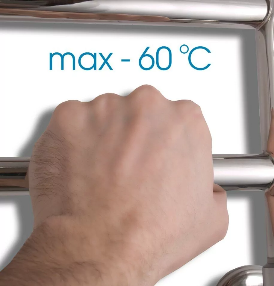 Полотенцесушитель электрический Energy Nova2 850x600 хром