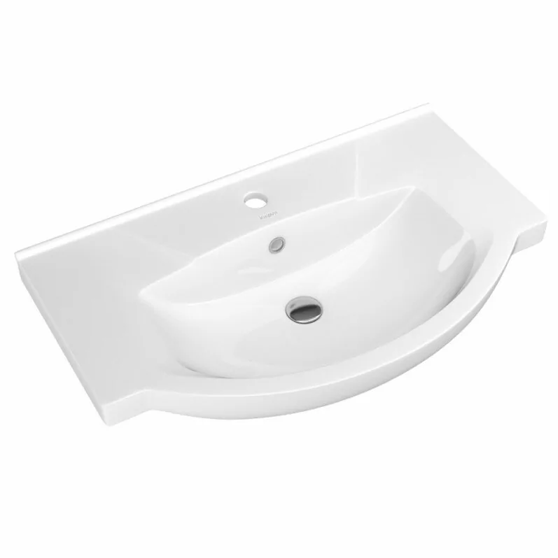 Тумба с раковиной Bellezza Дрея 75 напольная, белая