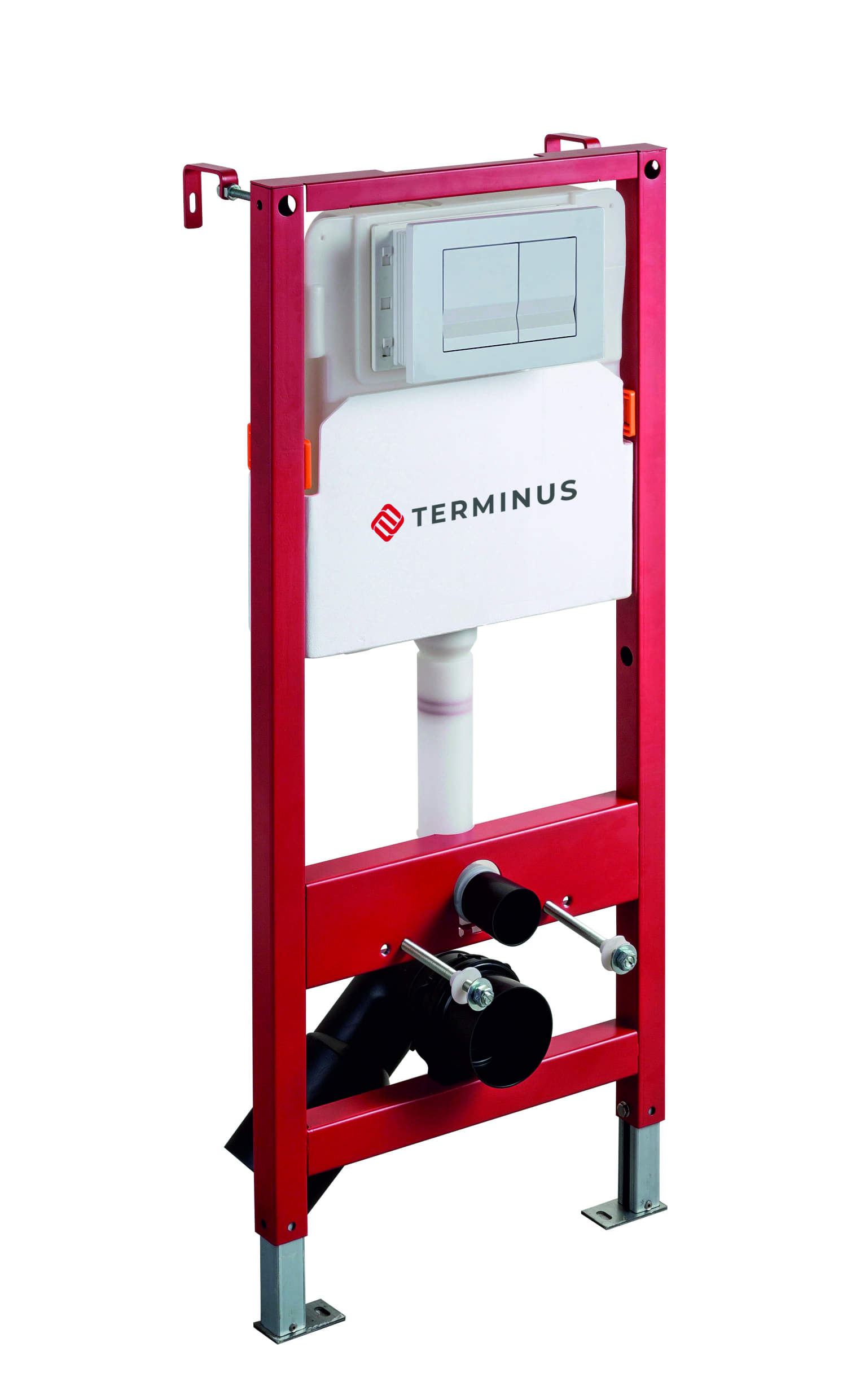 Инсталляция для подвесного унитаза 500х1125 (4 в 1 с клавишей смыва) Terminus