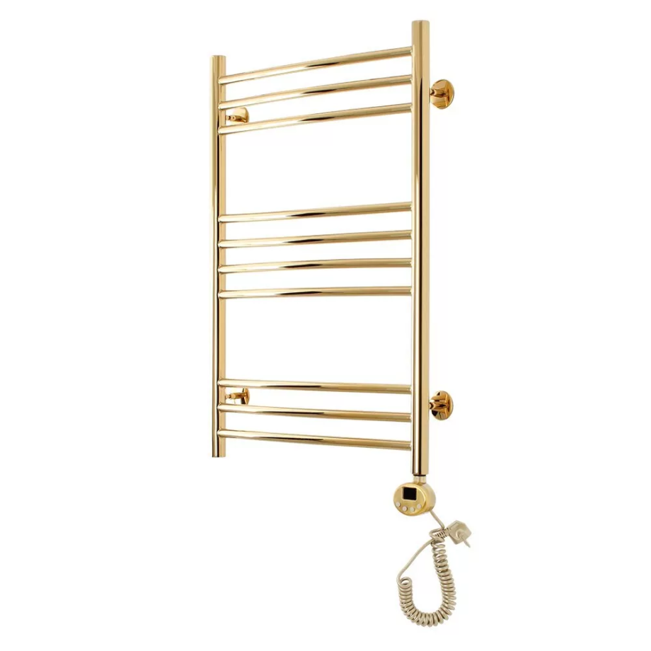 Полотенцесушитель электрический Domoterm Калипсо П10 500X800 ER правый, золото
