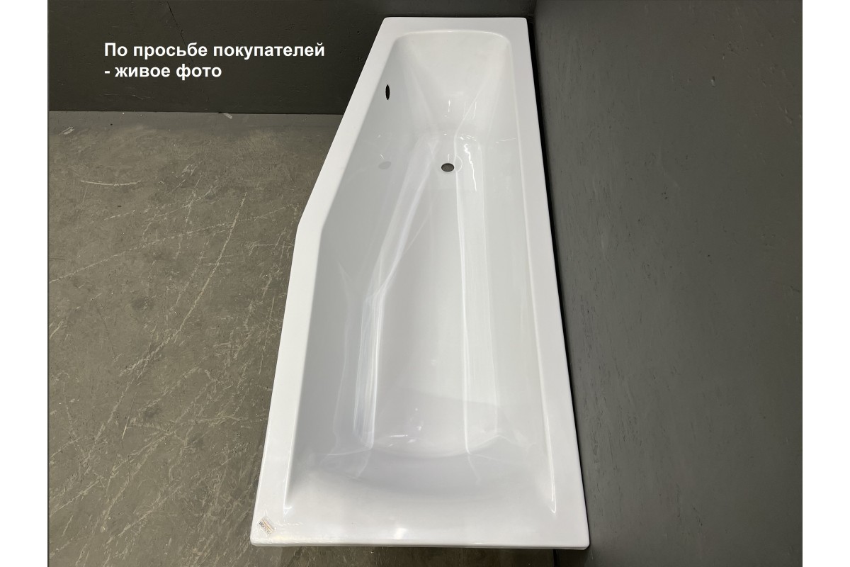 Ванна акриловая Relisan Aquarius 160х70х50 R правая