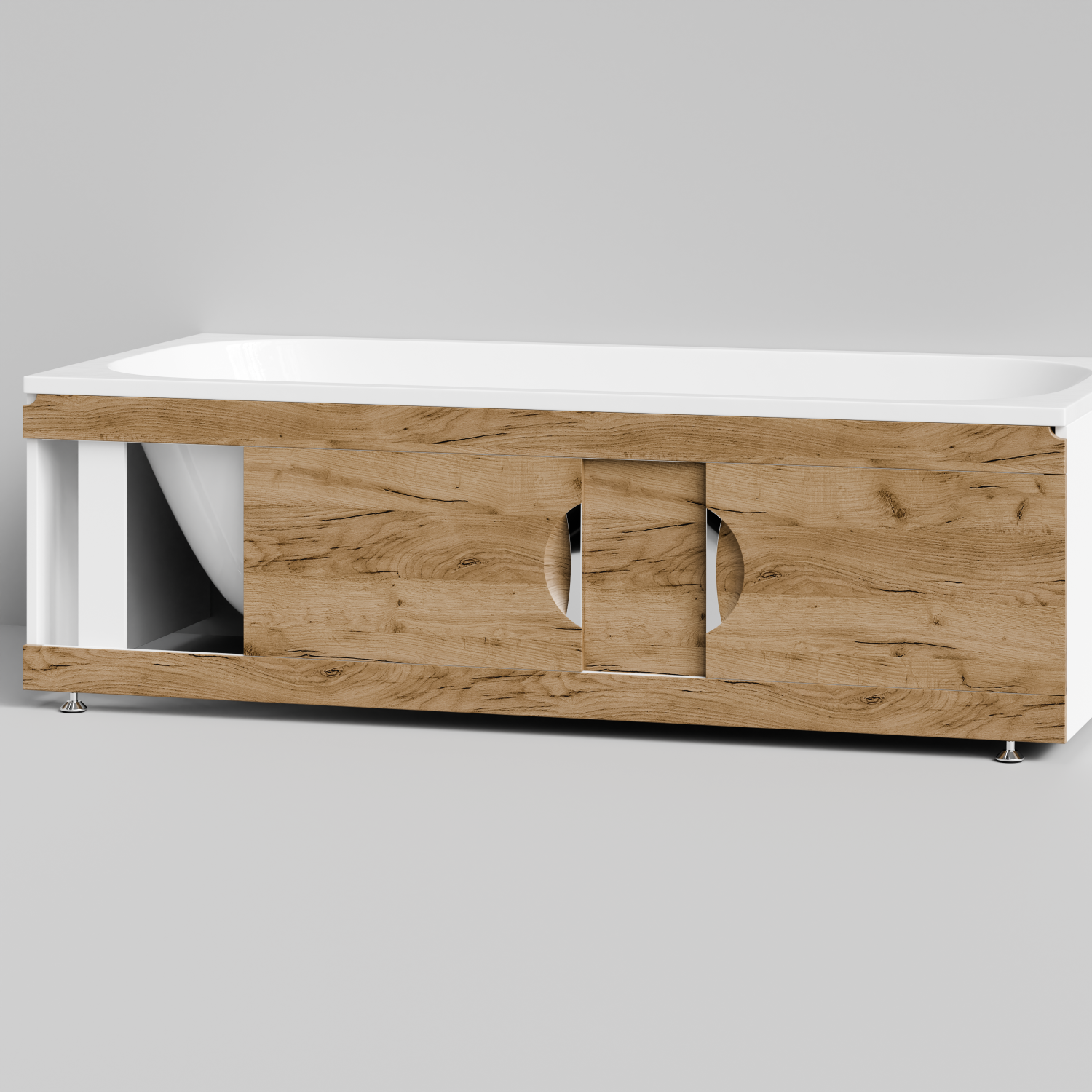 Экран под ванну Vod-ok Топ 180 раздвижной Дуб Тортуга